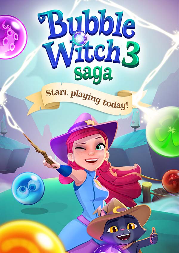 Bubble Witch Saga holding