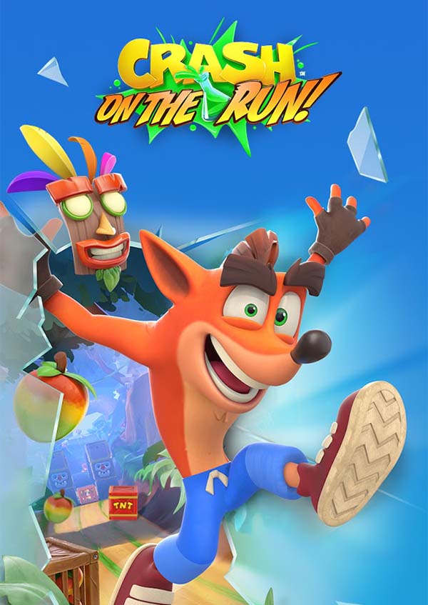 Crash Bandicoot: On the Run holding